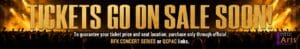 Tickets go on sale soon for the RFK Concert Series. Purchase only through official RFK Concert Series or QCPAC links.